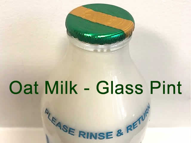 Oat Milk Glass Pint